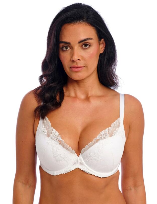 Wacoal Most Divine Plunge Bra White