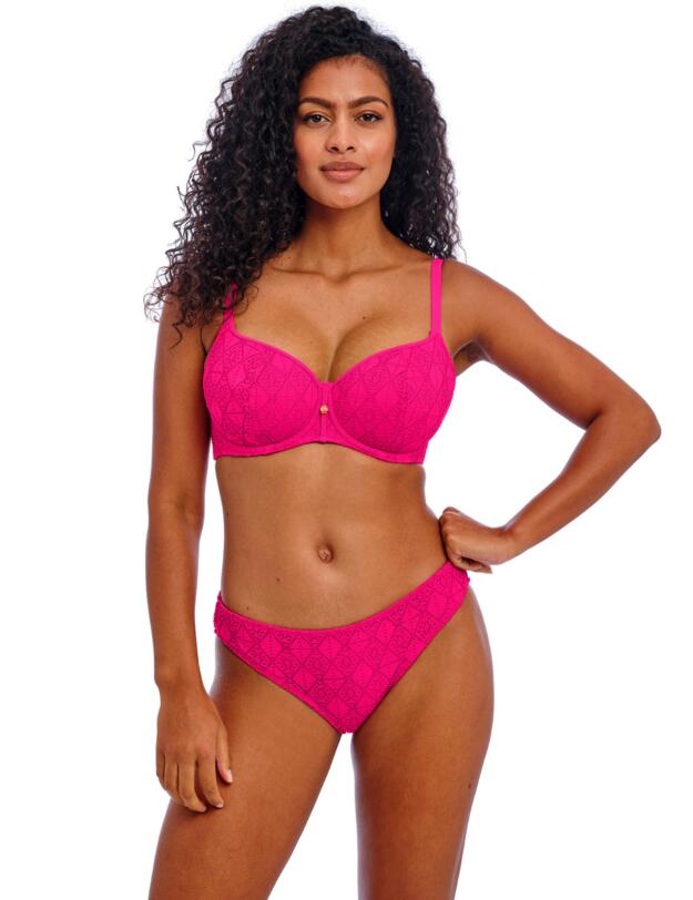Freya Nomad Nights Sweetheart Bikini Top Fuchsia