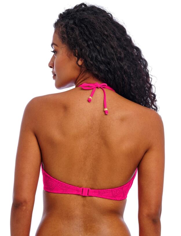 Freya Nomad Nights Halter Bikini Top Fuchsia