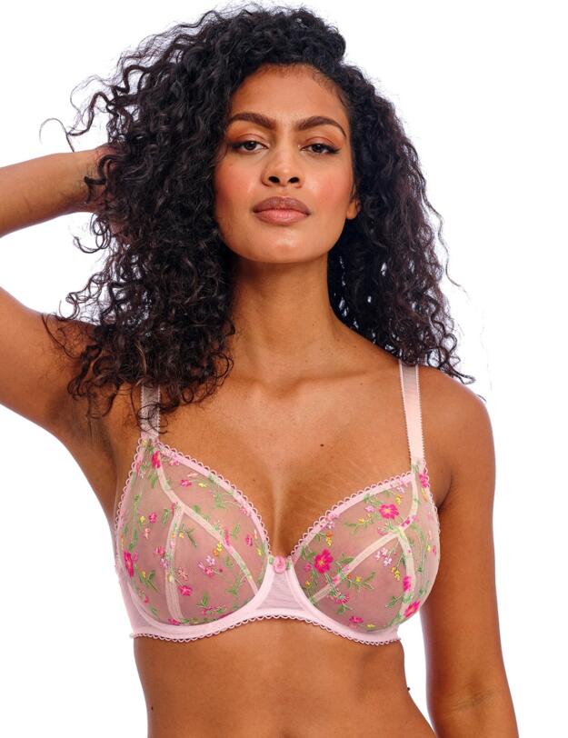 Freya Love Crush Plunge Bra Pink Champagne