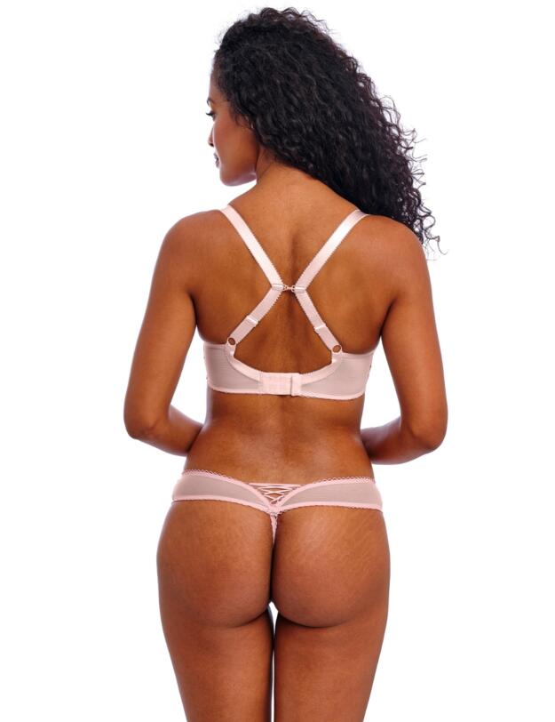 Freya Love Crush Moulded Plunge T-Shirt Bra Pink Champagne
