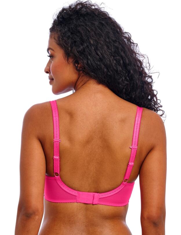 Freya Fascinate Moulded Plunge T-Shirt Bra Hot Pink