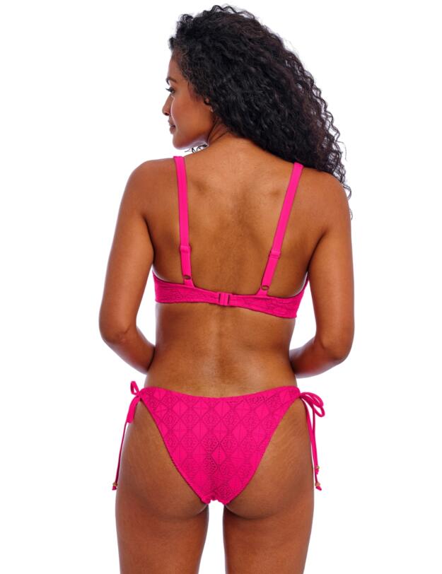 Freya Nomad Nights High Apex Bikini Top Fuchsia