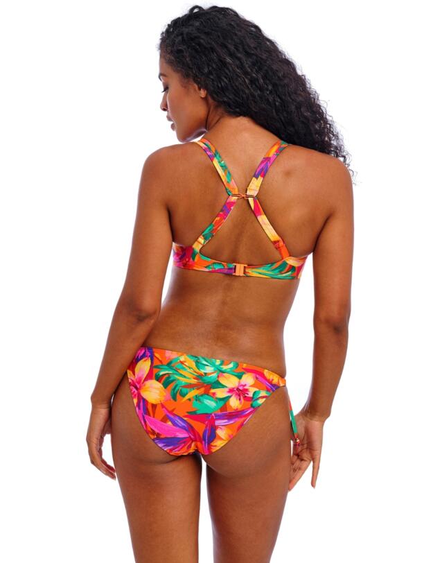 Freya Sun Haze High Apex Bikini Top Mandarin