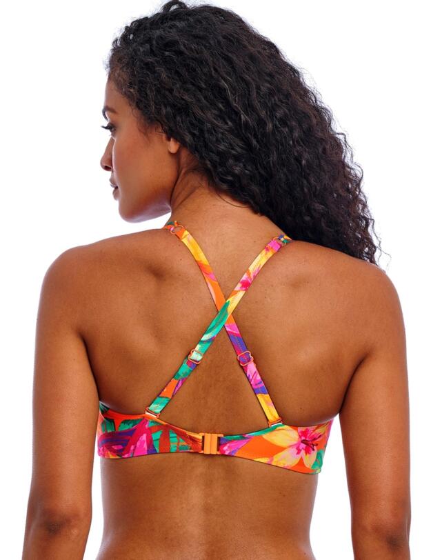Freya Sun Haze Bralette Bikini Top Mandarin