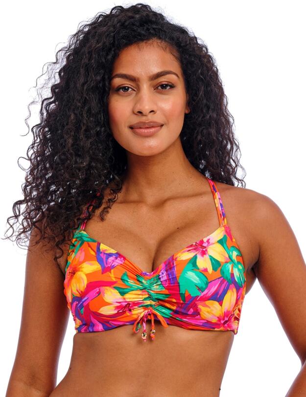 Freya Sun Haze Bralette Bikini Top Mandarin