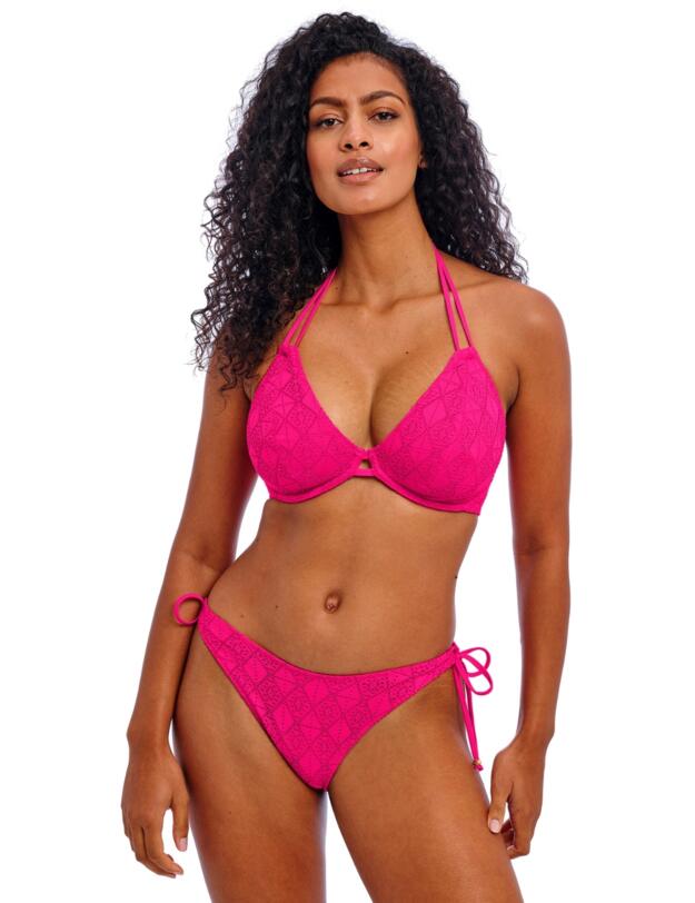 Freya Nomad Nights High Leg Bikini Brief Fuchsia