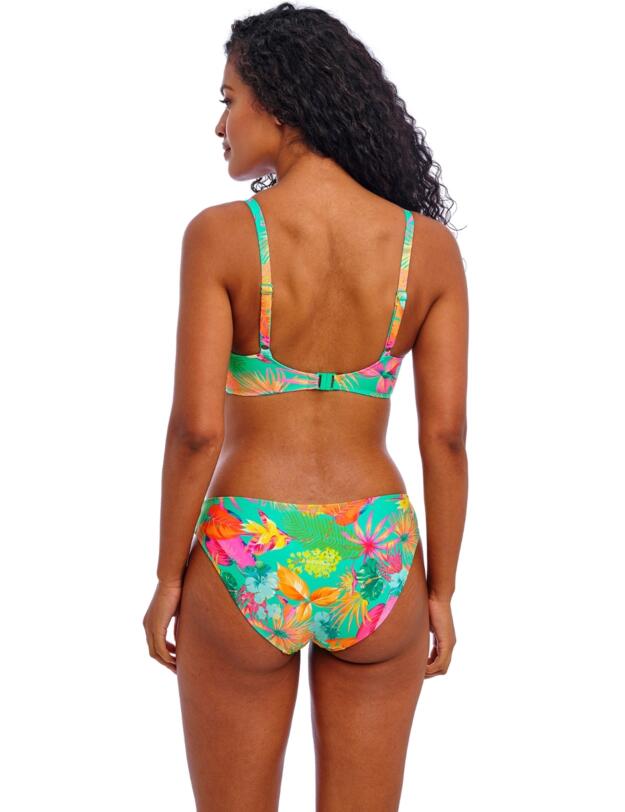 Freya Isla Margarita Plunge Bikini Top Jade