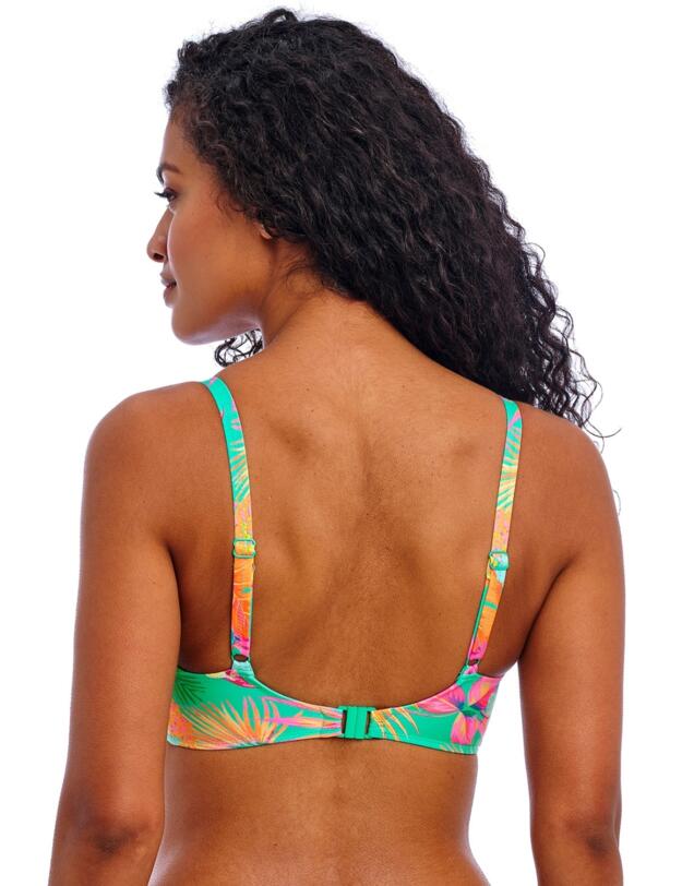 Freya Isla Margarita Plunge Bikini Top Jade