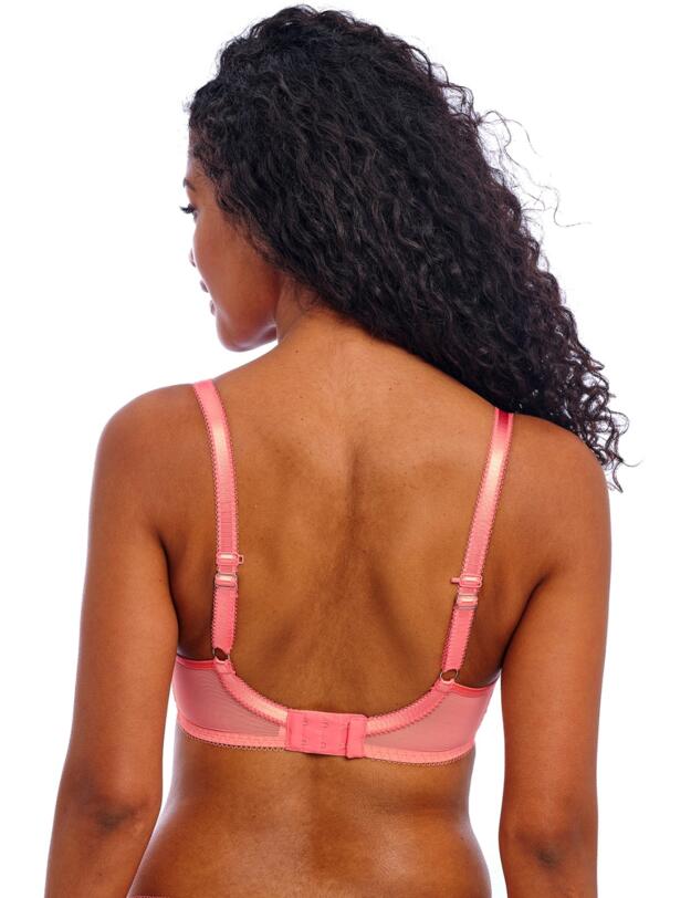 Freya Offbeat Decadence Moulded Spacer Bra Sunset Coral