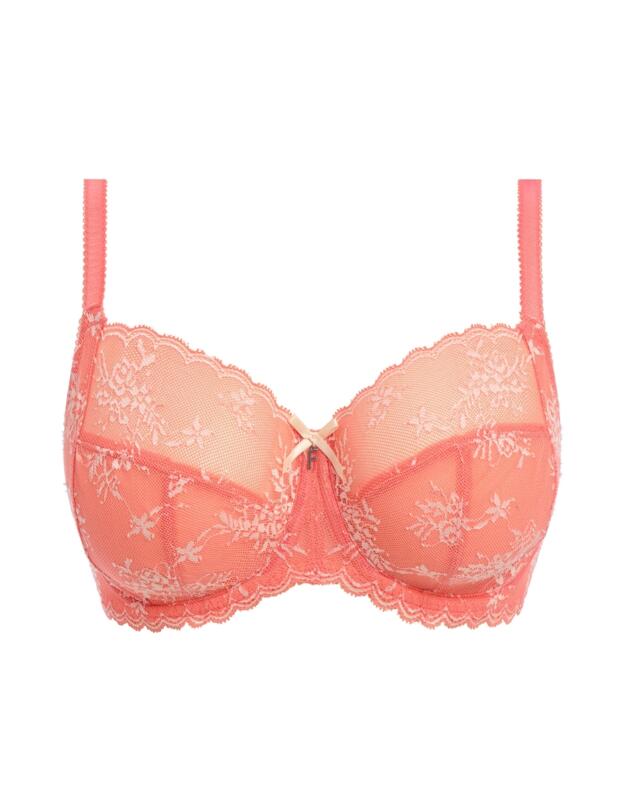 Freya Offbeat Decadence Side Support Bra Sunset Coral