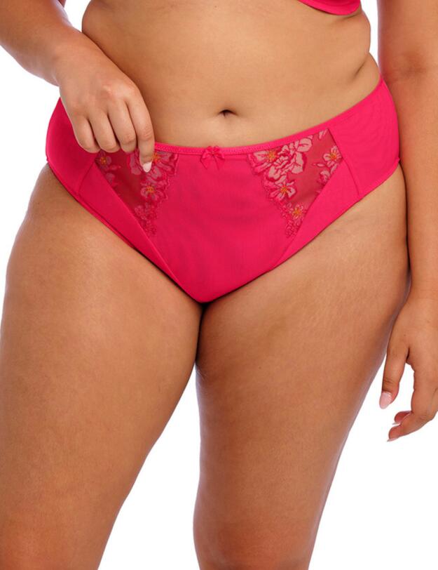 Elomi Teagan High Leg Brief Azalea