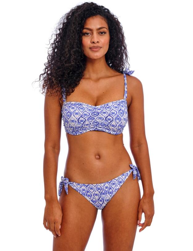 Freya Ocean Breeze Tie Side Bikini Brief Denim