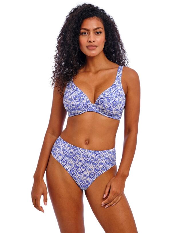 Freya Ocean Breeze High Waisted Bikini Brief Denim