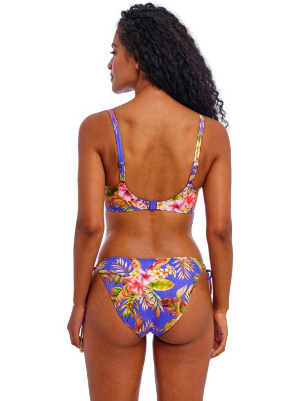 Freya Tiger Valley Tie-Side Bikini Brief Ultramarine