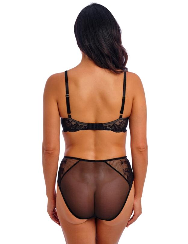 Wacoal Vivid Attraction High Leg Brief Black