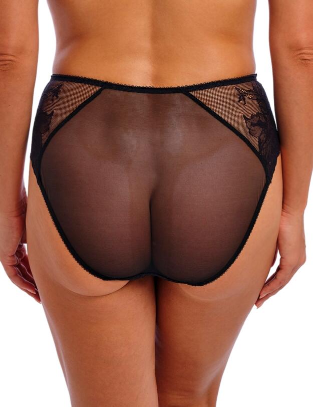 Wacoal Vivid Attraction High Leg Brief Black