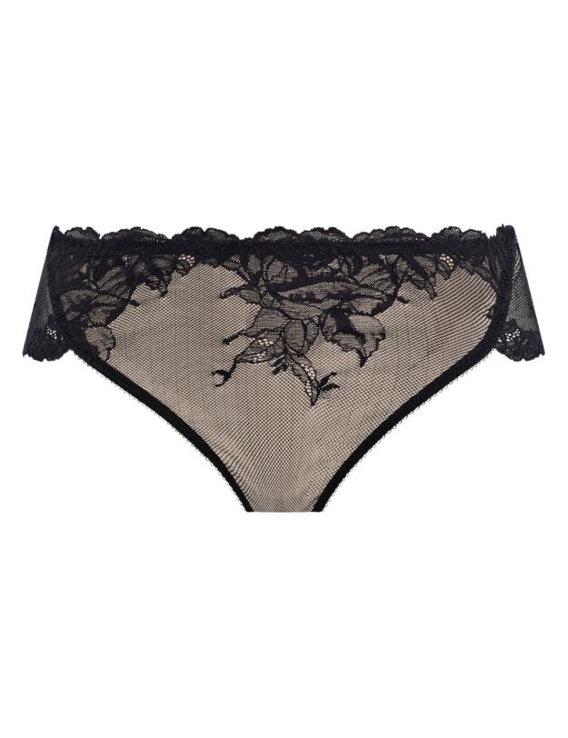 Wacoal Vivid Attraction High Leg Brief Black