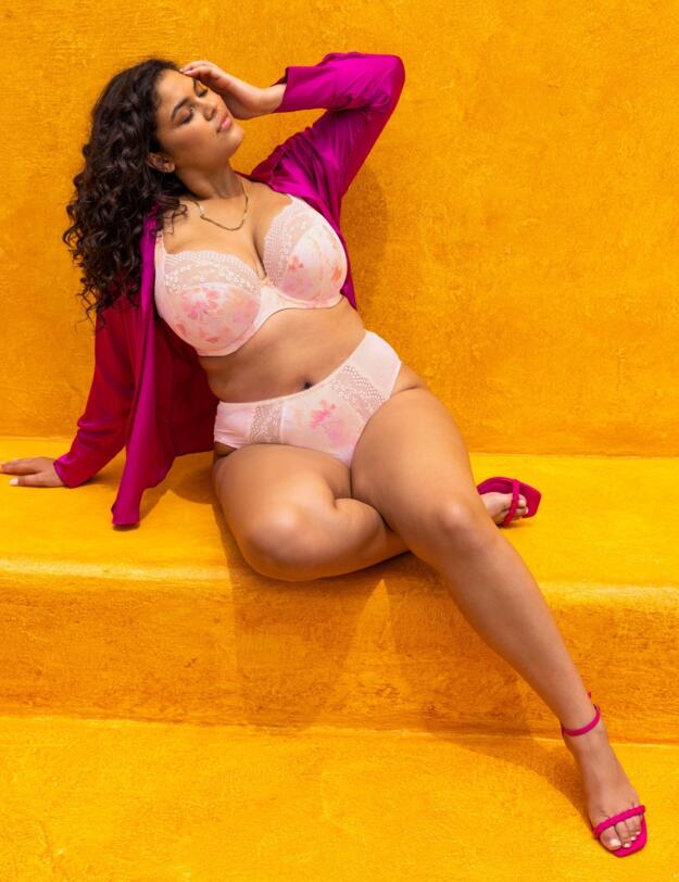 Elomi Lucie High Leg Brief Cosmos