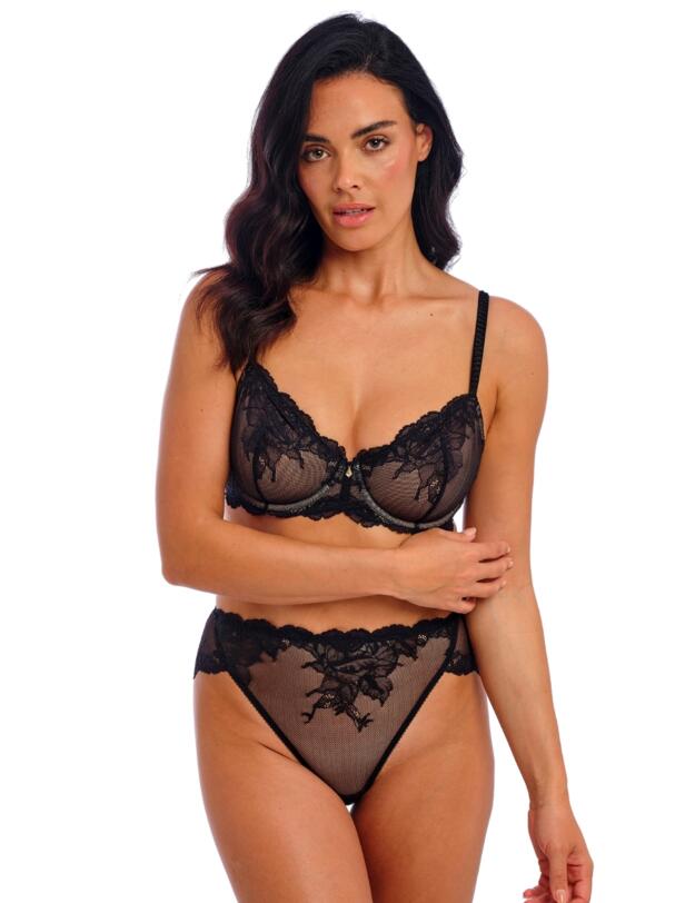 Wacoal Vivid Attraction Underwired Bra Black