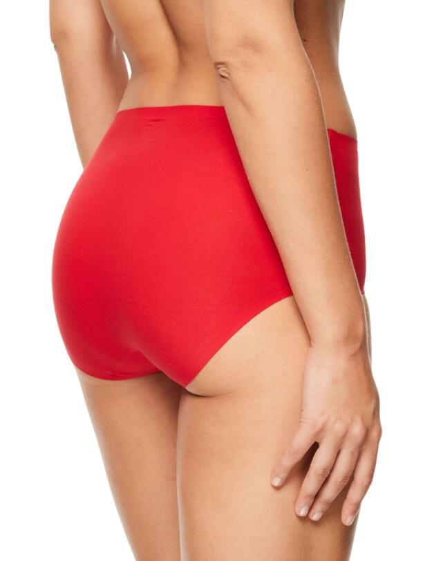 Chantelle Soft Stretch Full Brief Poppy Red