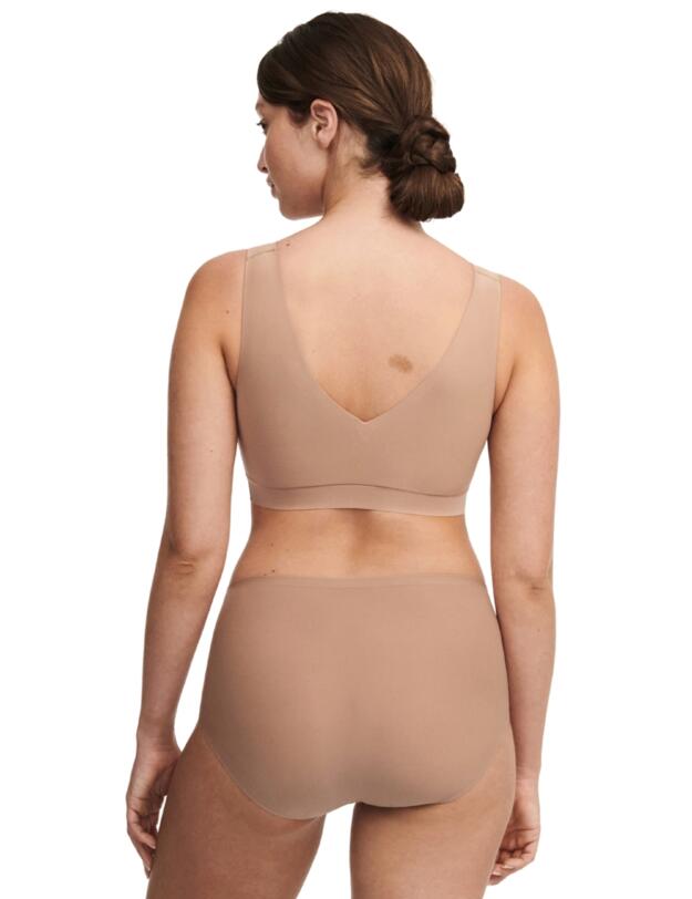 Chantelle Soft Stretch Full Brief Coffee Latte