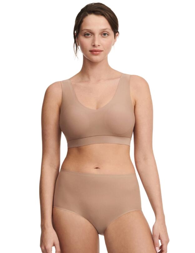 Chantelle Soft Stretch Full Brief Coffee Latte