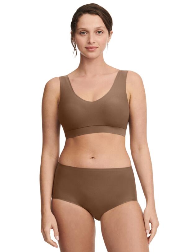 Chantelle Soft Stretch Full Brief Cocoa