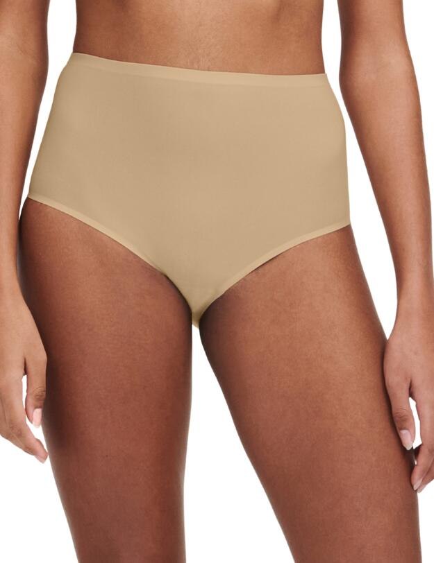 Chantelle Soft Stretch Full Brief Nude Sand