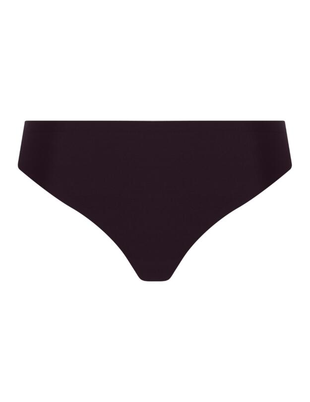 Chantelle Soft Stretch Thong Aubergine