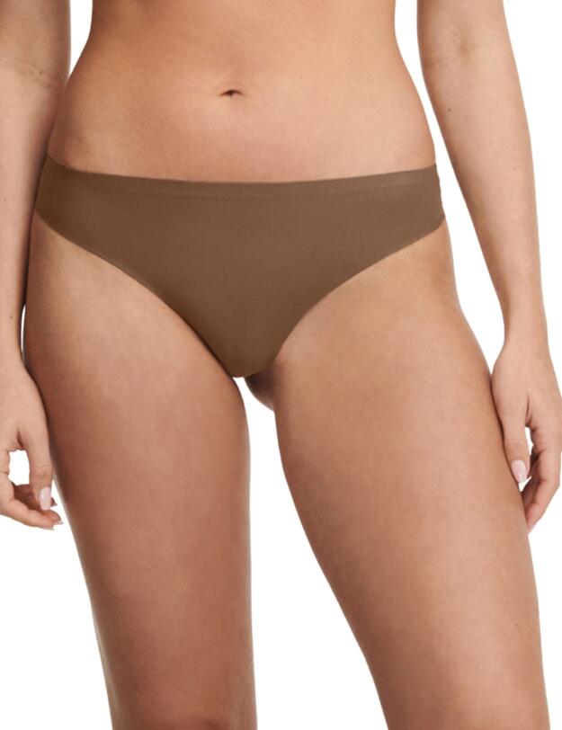 Chantelle Soft Stretch Thong Cocoa