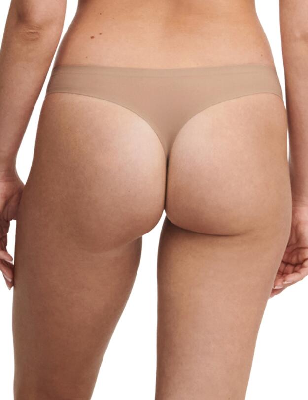 Chantelle Soft Stretch Thong Coffee Latte