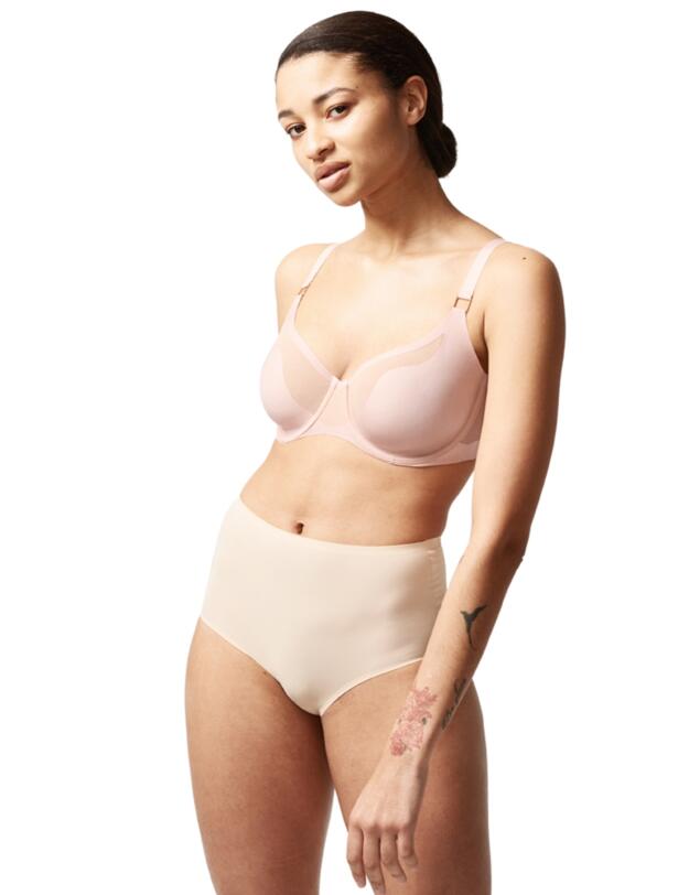 Chantelle Soft Stretch Full Brief Golden Beige
