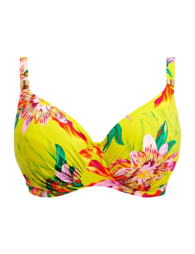 Fantasie Cala Macarella Underwired Gathered Full Cup Bikini Top Zest