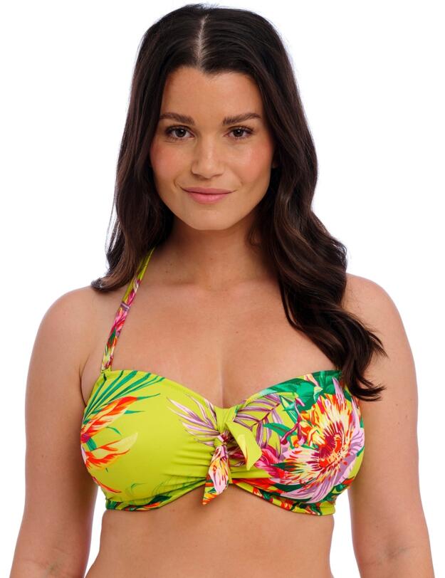Fantasie Cala Macarella Underwired Bandeau Bikini Top Zest