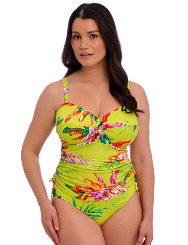 Fantasie Cala Macarella Underwired Twist Front Tankini Top Zest