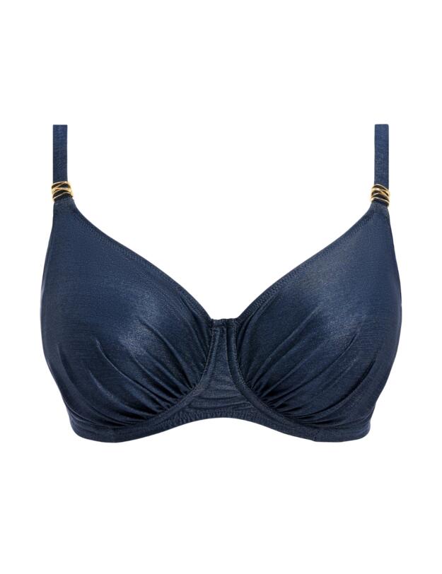 Fantasie Parcos Coast Underwired Gathered Full Cup Bikini Top Midnight Sparkle