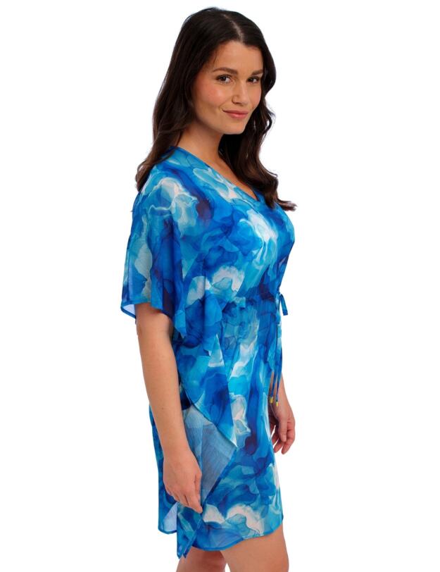 Fantasie Saunton Sands Kaftan Dazzling Blue