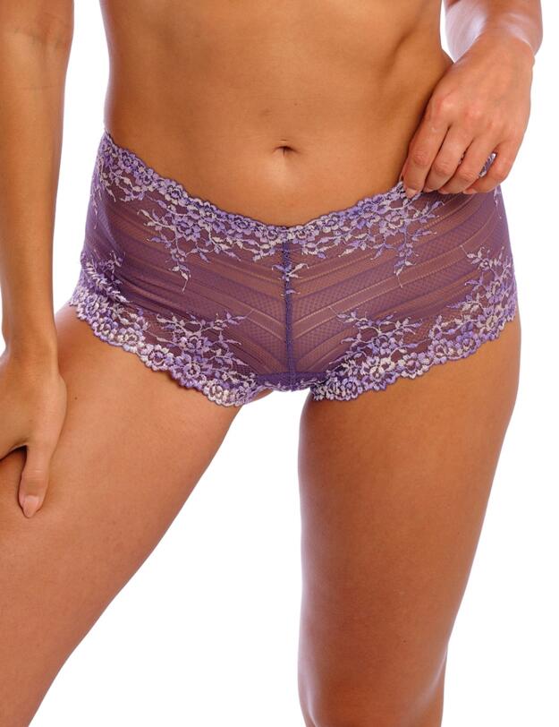 Wacoal Embrace Lace Boy Short Grape Compote Multi