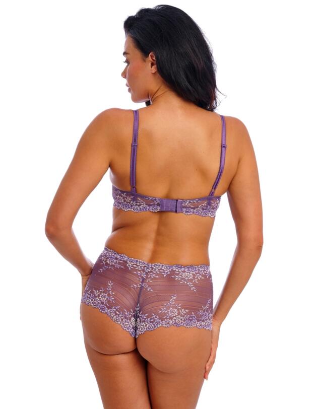 Wacoal Embrace Lace Boy Short Grape Compote Multi