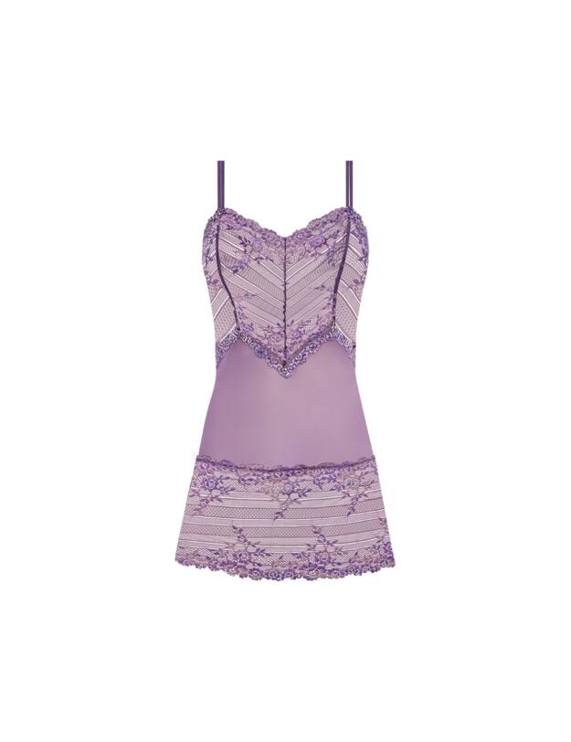 Wacoal Embrace Lace Chemise Grape Compote Multi