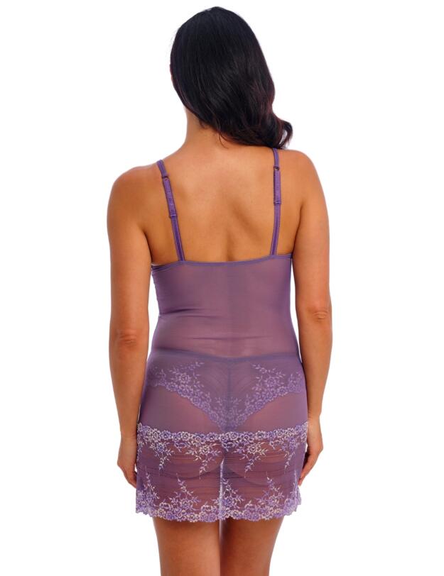 Wacoal Embrace Lace Chemise Grape Compote Multi