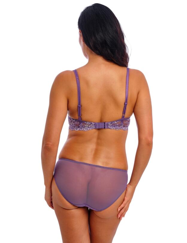 Wacoal Embrace Lace Brief Grape Compote Multi