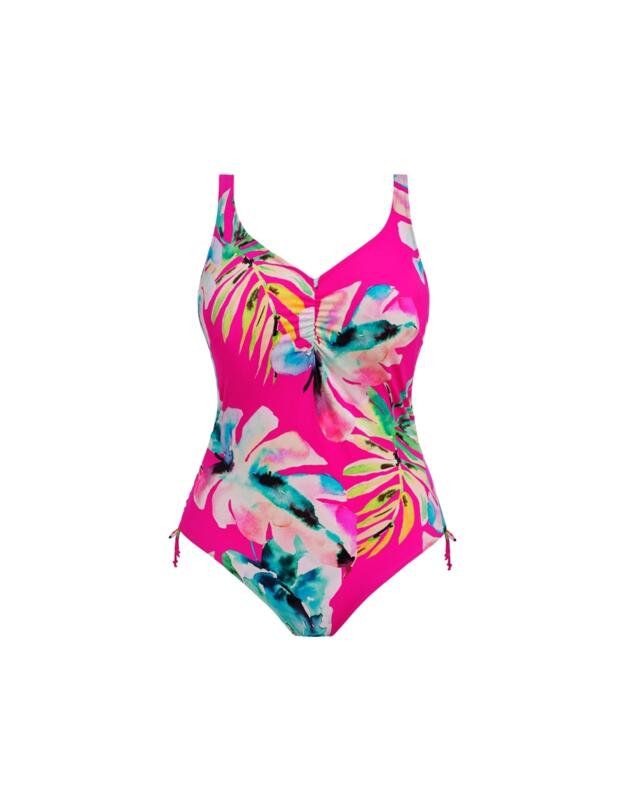 Fantasie Carabelita Underwired Swimsuit With Adjustable Leg Peony