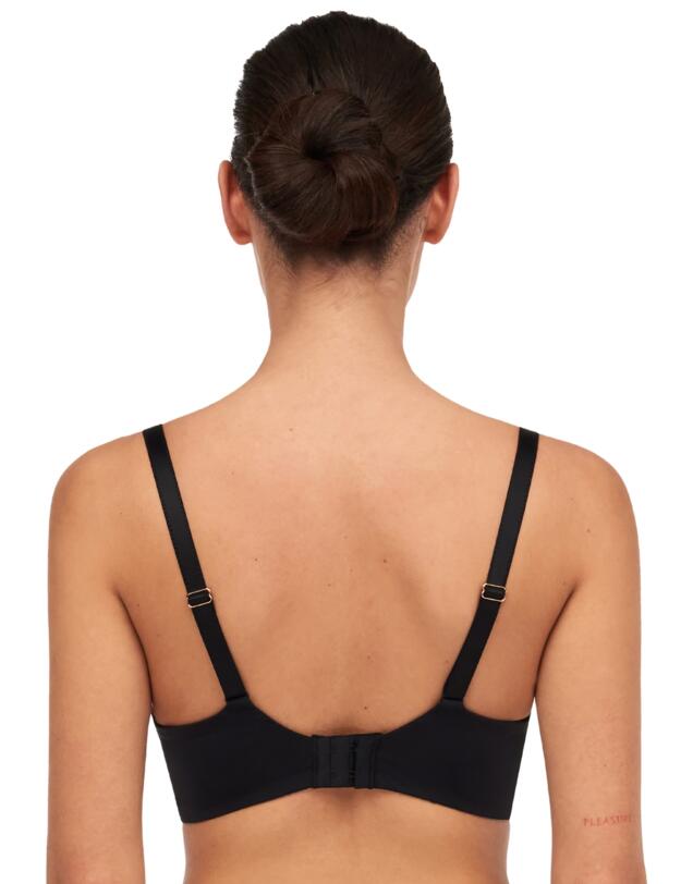 Chantelle Orangerie Dream Plunge T-Shirt Bra Black