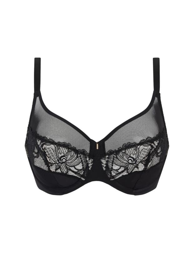 Chantelle Orangerie Dream Very Covering Bra Black