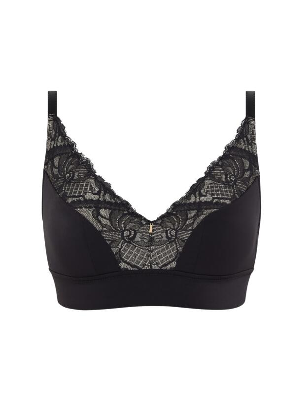 Chantelle Orangerie Dream Non-Wired Support Foam Bra Black