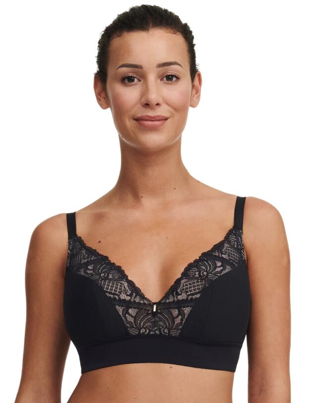 Chantelle Orangerie Dream Non-Wired Support Foam Bra Black