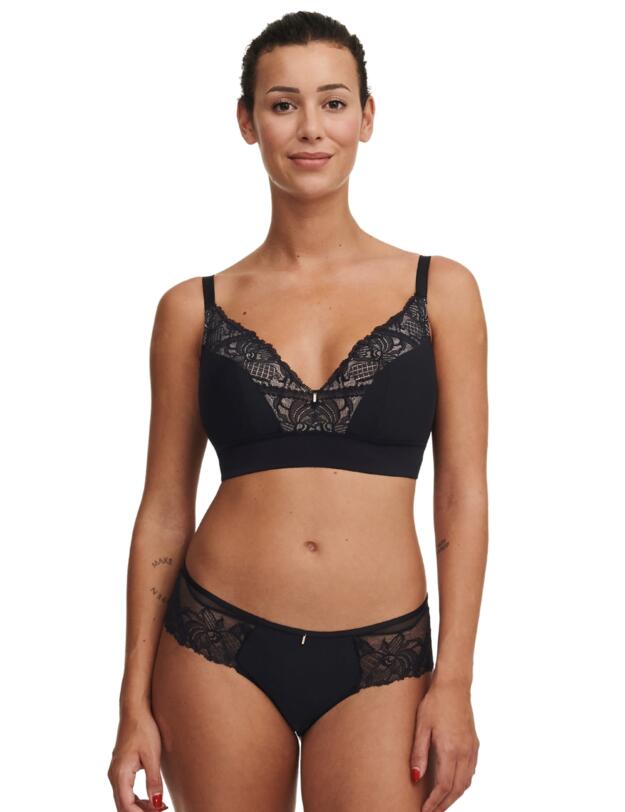 Chantelle Orangerie Dream Non-Wired Support Foam Bra Black