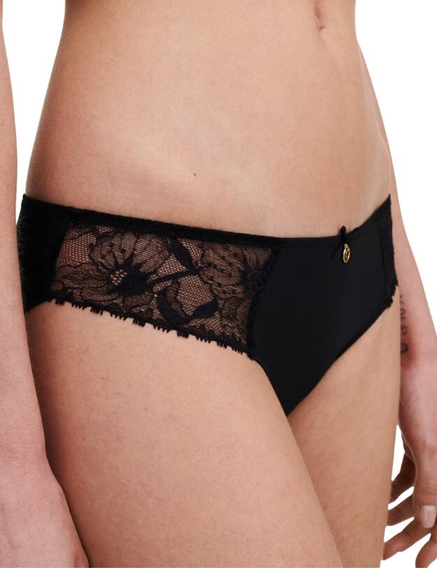 Chantelle Orchids Brief Black
